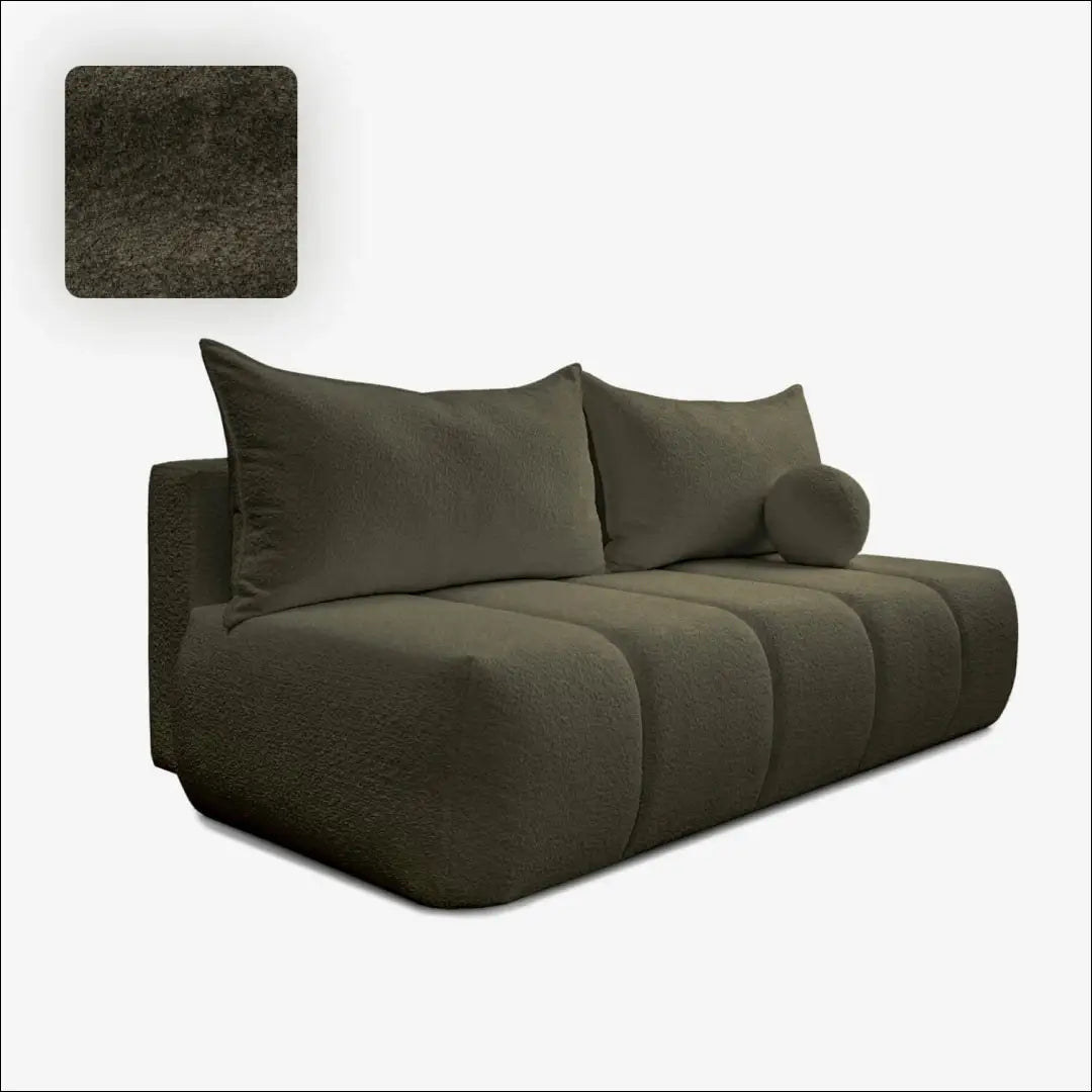 Alyvuogių spalvos sofa-lova TE2481 - €708.69 Save 15% __label:Pristatymas 5-14 d.d., Newelite Naujausi produktai | Namų