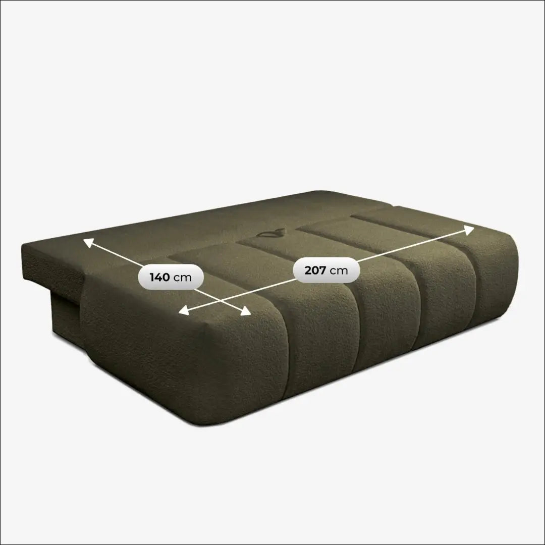 Alyvuogių spalvos sofa-lova TE2481 - €708.69 Save 15% __label:Pristatymas 5-14 d.d., Newelite Naujausi produktai | Namų