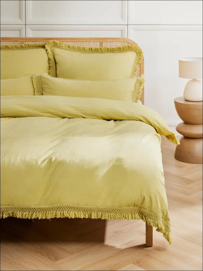 Antklodės užvalkalas su kutais DI5196 - 25-50, __label:Pristatymas 1-2 d.d., antklodes-uzvalkalas, color-geltona,