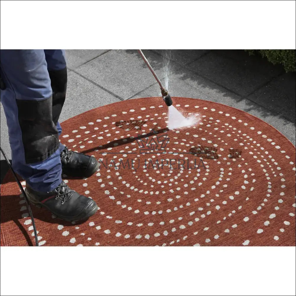 Apvalus kilimas RU822 - €106 Save 40% 100-200, __label:Pristatymas 1-2 d.d., apvalus, color-kremas, kilimai 200 cm