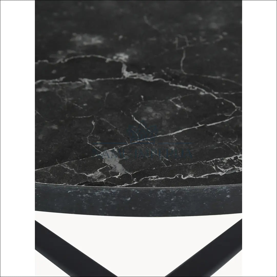 Apvalus valgomojo stalas VI1011 - €140 Save 50% 100-200, __label:Pristatymas 1-2 d.d., color-juoda, material-mdf,