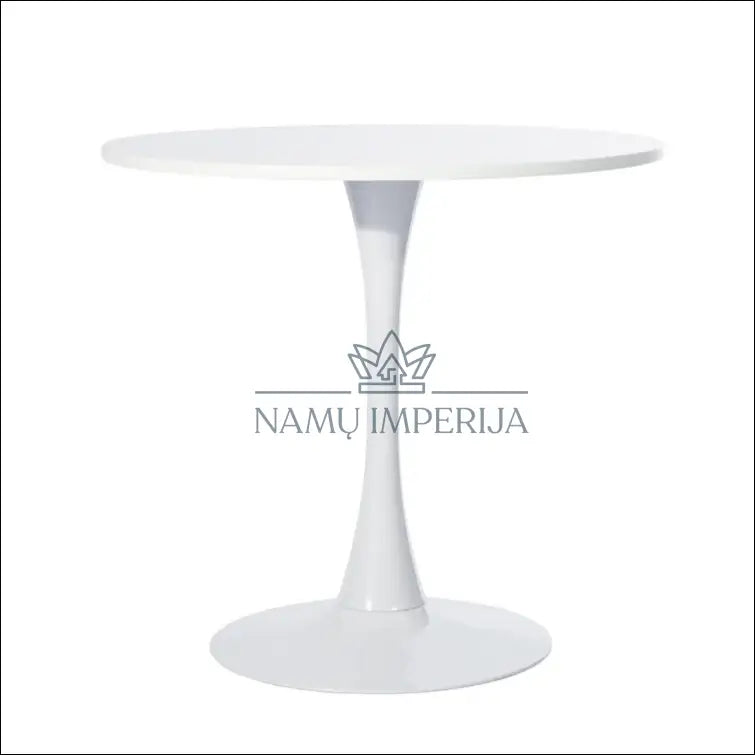 Apvalus valgomojo stalas VI798 - €125 Save 50% 100-200, __label:Pristatymas 1-2 d.d., color-balta, material-mdf,