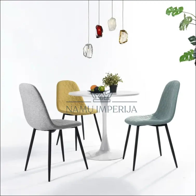 Apvalus valgomojo stalas VI798 - €125 Save 50% 100-200, __label:Pristatymas 1-2 d.d., color-balta, material-mdf,