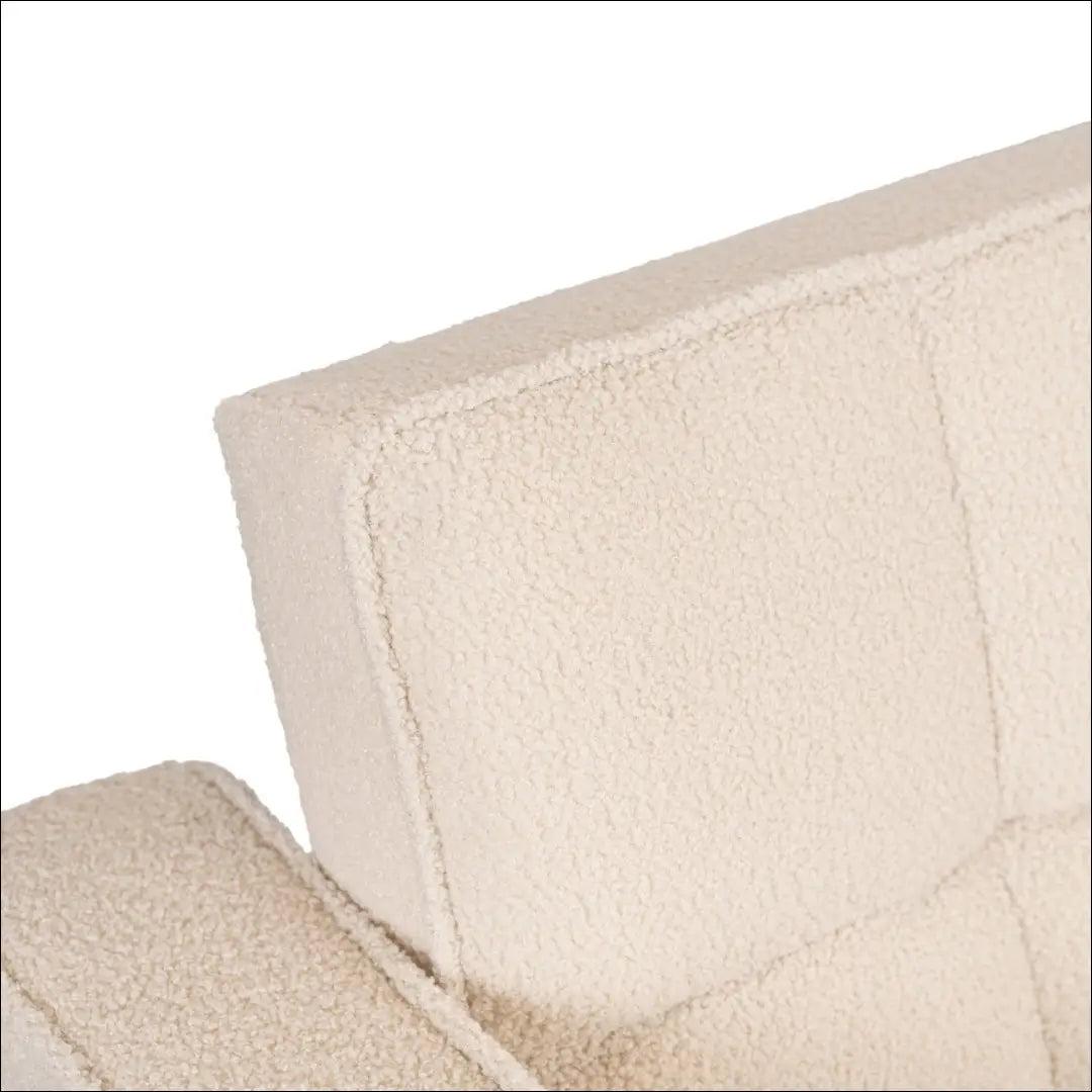 Atlošiamas fotelis miegui smėlio spalvos boucle TE2567 - €331.89 Save 15% __label:Pristatymas 5-14 d.d., Newelite