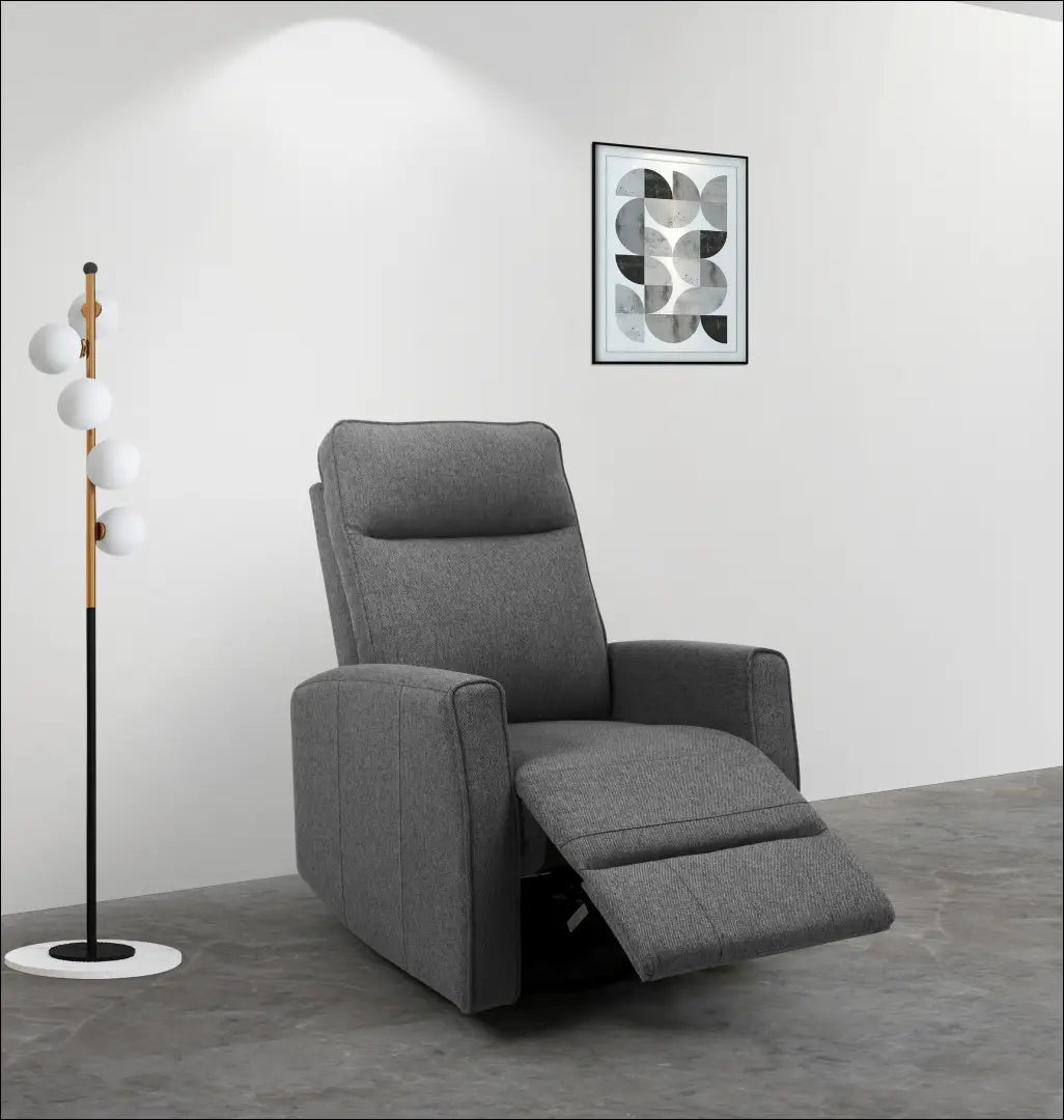 Atlošiamas fotelis su supavimosi funkcija MI951 - €210 Save 50% __label:Pristatymas 1-2 d.d., color-pilka, foteliai,