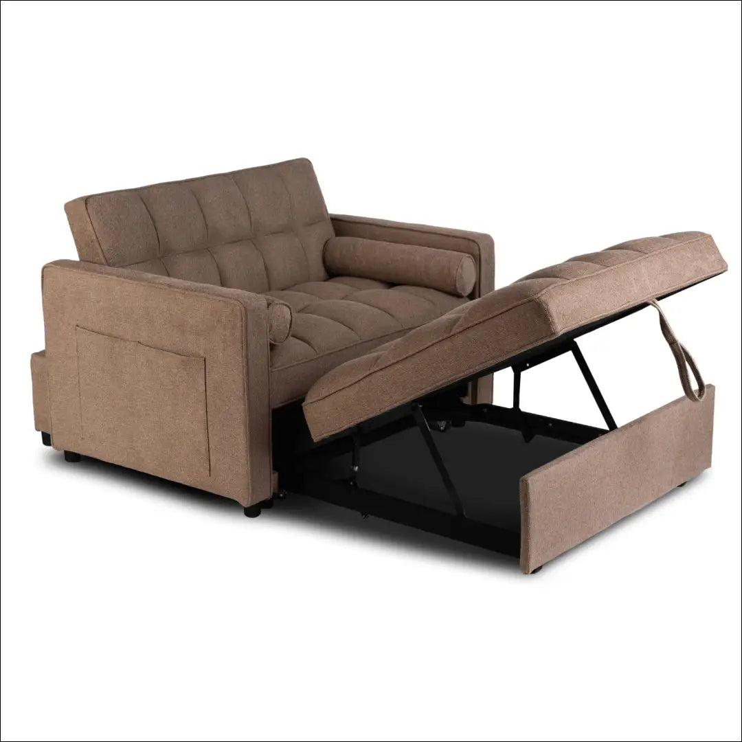 Atlošiamas miegamasis fotelis rudas TE1937 - €319 Save 15% __label:Pristatymas 5-14 d.d., Newelite Naujausi produktai