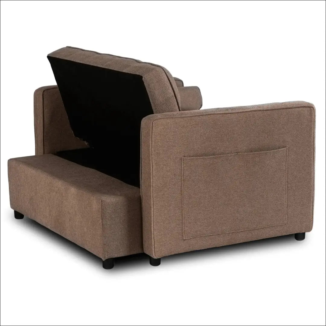 Atlošiamas miegamasis fotelis rudas TE1937 - €319 Save 15% __label:Pristatymas 5-14 d.d., Newelite Naujausi produktai