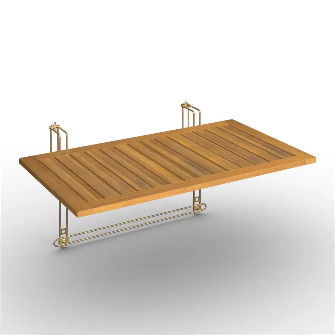 Balkono staliukas LI917 - €27 Save 50% 25-50, __label:Pristatymas 1-2 d.d., color-auksine, color-ruda, lauko baldai
