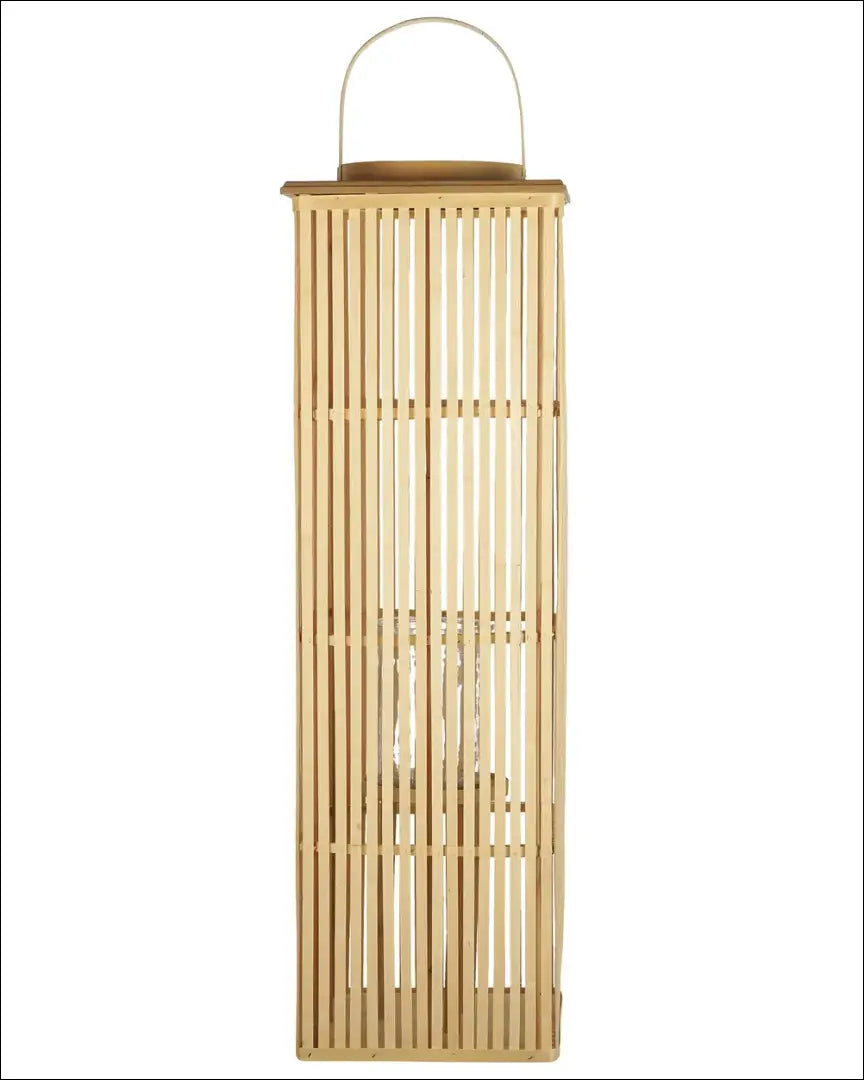 Bambukinis žibintas DI10451 - €30 Save 50% 25-50, __label:Pristatymas 1-2 d.d., color-ruda, interjeras,