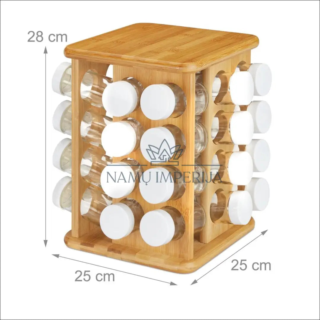 Bambuko prieskonių lentynėlė DA0139 - €31 Save 50% __label:Pristatymas 1-2 d.d., virtuves, virtuves-reikmenys €25