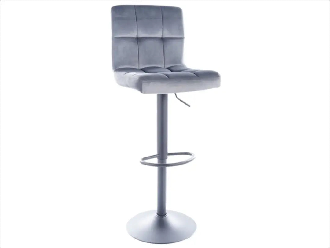 Baro kėdė AL041 - €59 Save 20% 50-100, __label:Pristatymas 5-14 d.d., baro-kedes, color-juoda, color-pilka Pilka €50