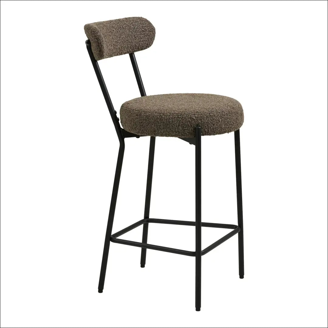 Baro kėdė buklė ruda juodos kojos RD061 - €97 Save 15% 50-100, __label:Pristatymas 5-14 d.d., Bar & Counter chairs,
