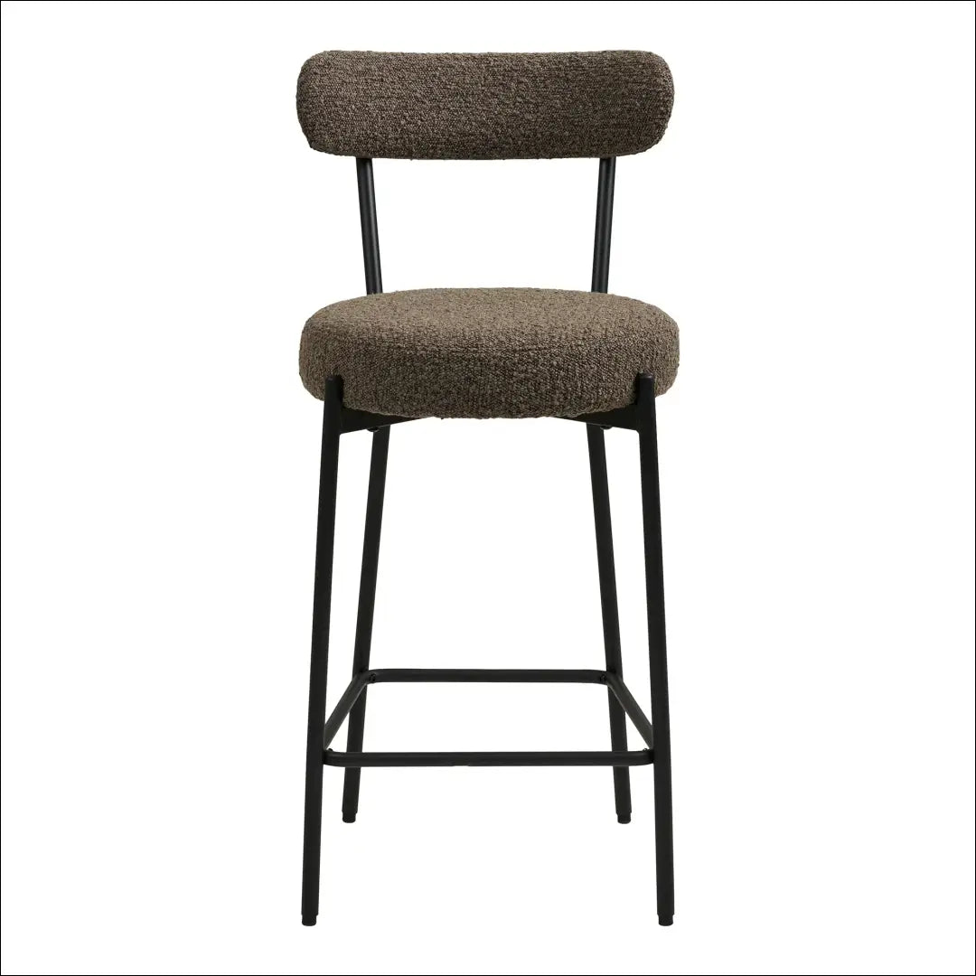 Baro kėdė buklė ruda juodos kojos RD061 - €97 Save 15% 50-100, __label:Pristatymas 5-14 d.d., Bar & Counter chairs,