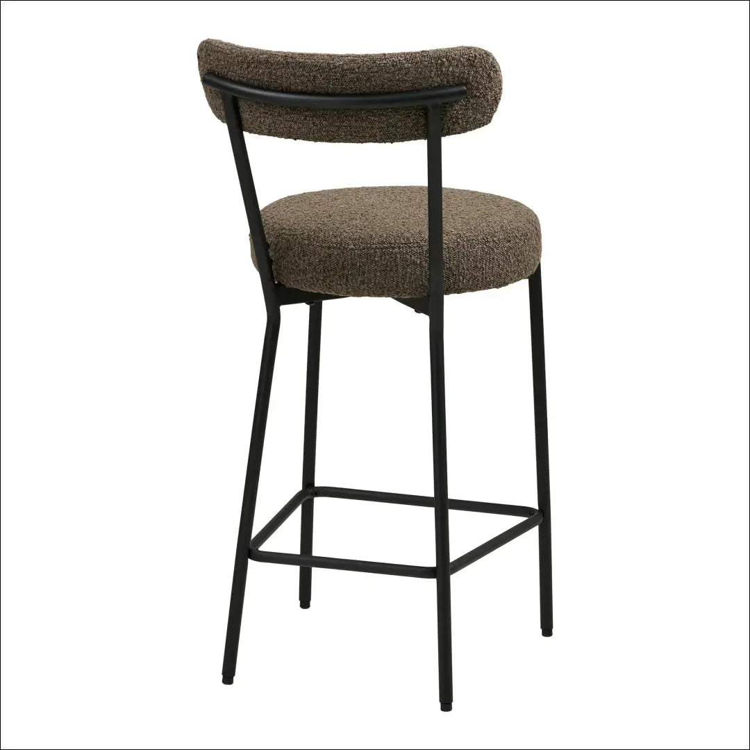 Baro kėdė buklė ruda juodos kojos RD061 - €97 Save 15% 50-100, __label:Pristatymas 5-14 d.d., Bar & Counter chairs,