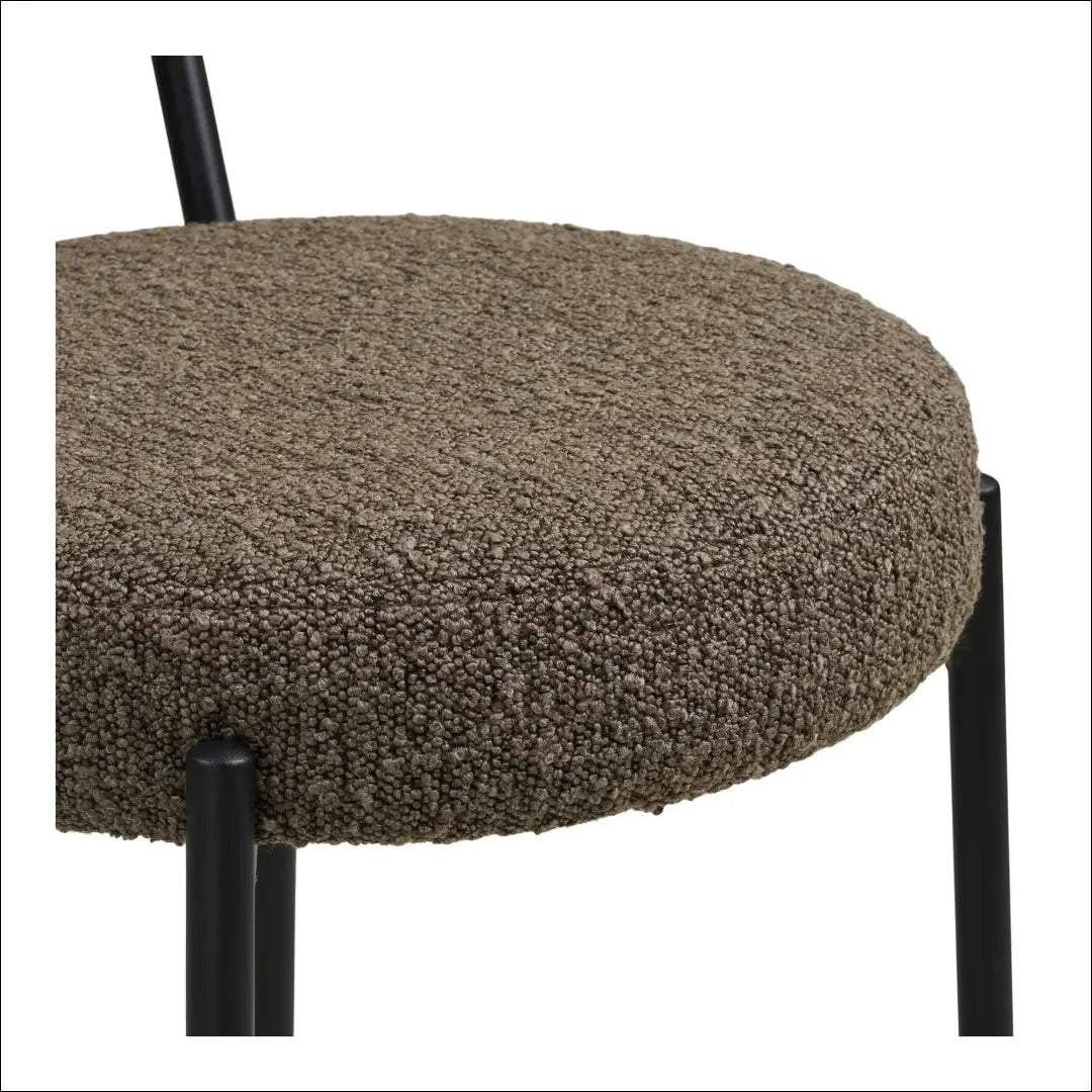 Baro kėdė buklė ruda juodos kojos RD061 - €97 Save 15% 50-100, __label:Pristatymas 5-14 d.d., Bar & Counter chairs,