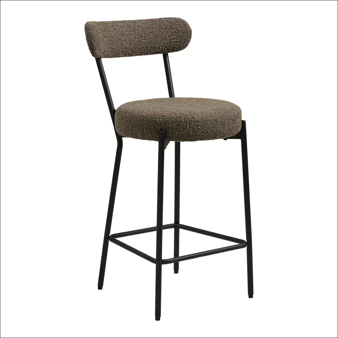 Baro kėdė buklė ruda juodos kojos RD061 - €97 Save 15% 50-100, __label:Pristatymas 5-14 d.d., Bar & Counter chairs,