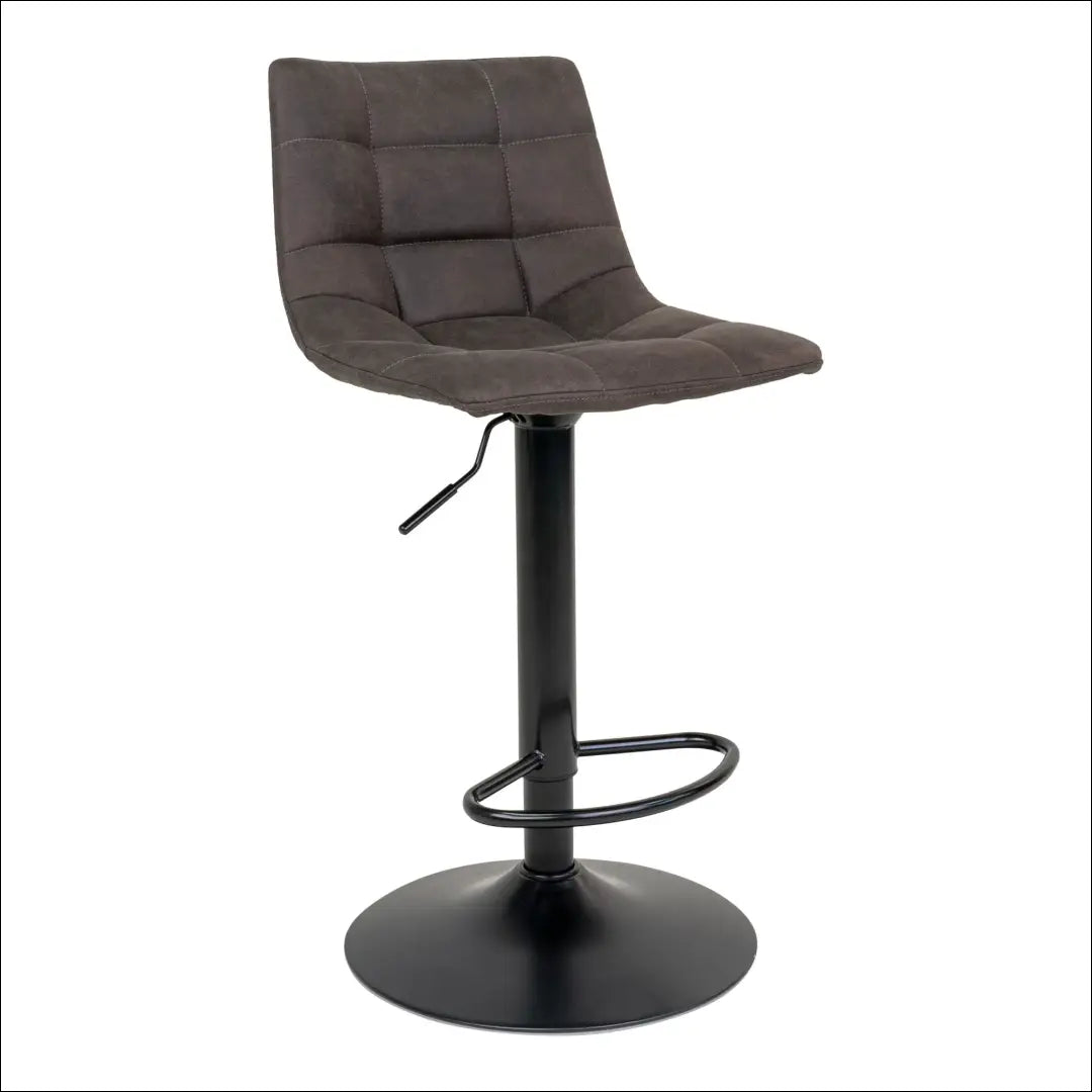 Baro kėdė mikropluošto tamsiai pilka juodos kojelės RD051 - €104 Save 15% 100-200, __label:Pristatymas 5-14 d.d., Bar &