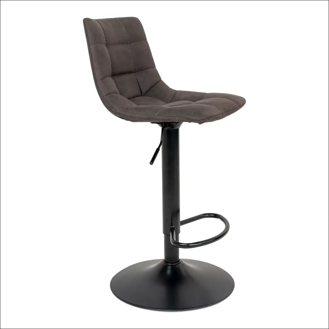 Baro kėdė mikropluošto tamsiai pilka juodos kojelės RD051 - €104 Save 15% 100-200, __label:Pristatymas 5-14 d.d., Bar &