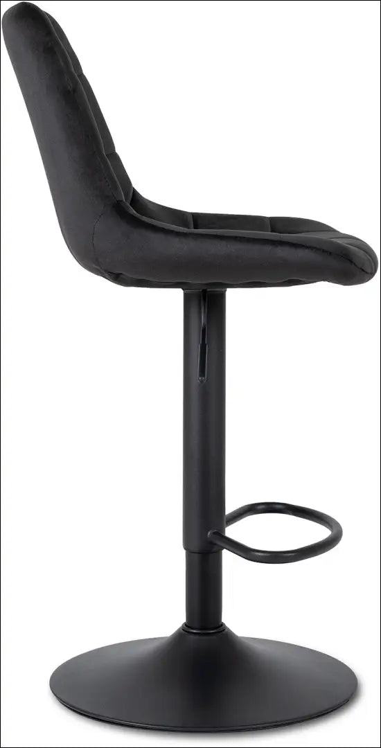 Baro kėdė su veliūro audiniu juodos spalvos TE247 - €62 Save 15% 50-100, __label:Pristatymas 5-14 d.d., elite, Hokery,