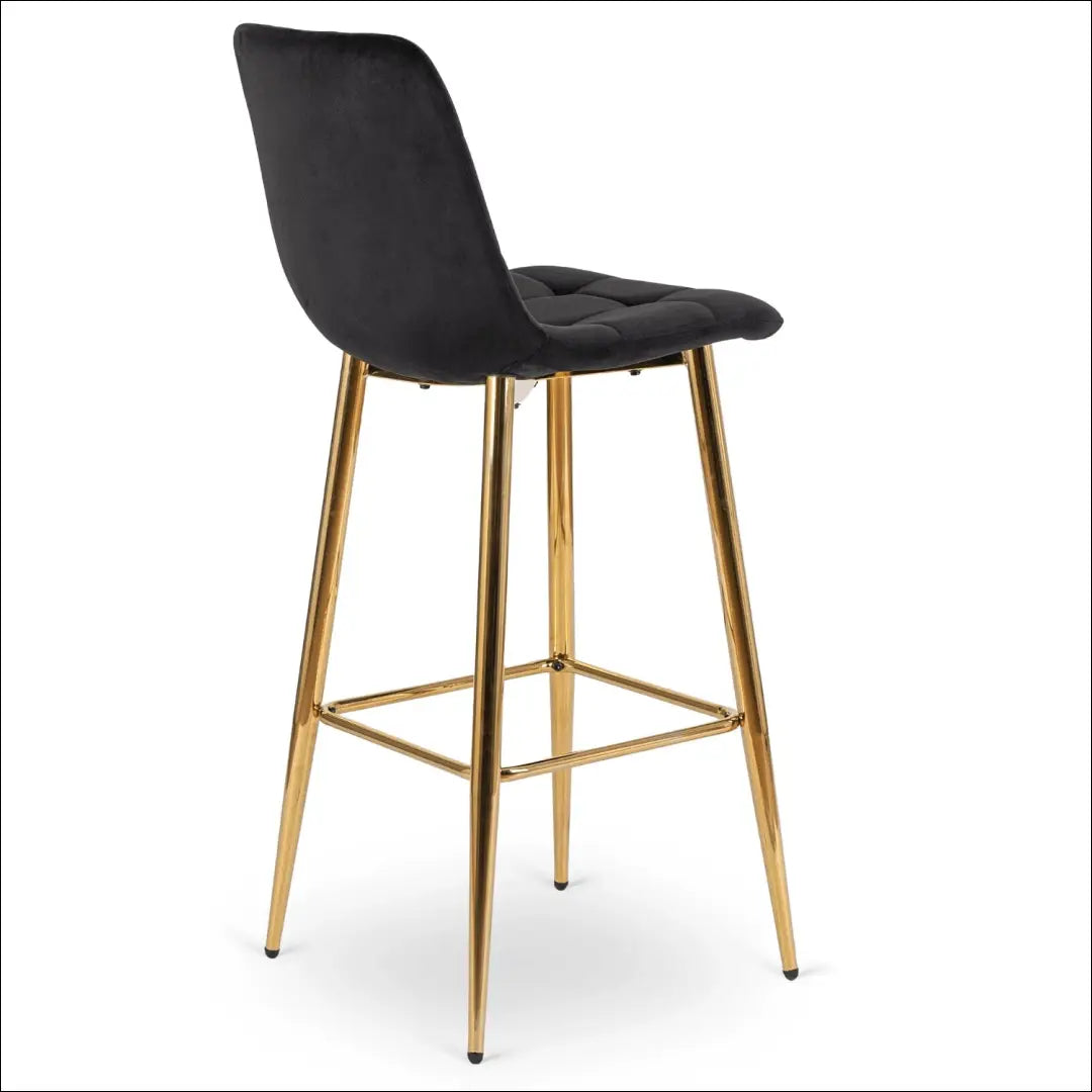 Baro kėdė su veliūro audiniu juodos spalvos TE366 - €68 Save 15% 50-100, __label:Pristatymas 5-14 d.d., elite, Hokery,