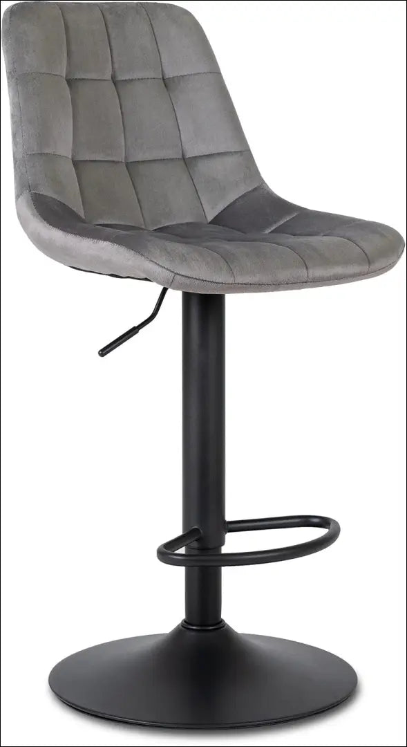 Baro kėdė su veliūro audiniu pilkos spalvos TE245 - €62 Save 15% 50-100, __label:Pristatymas 5-14 d.d., elite, Hokery,