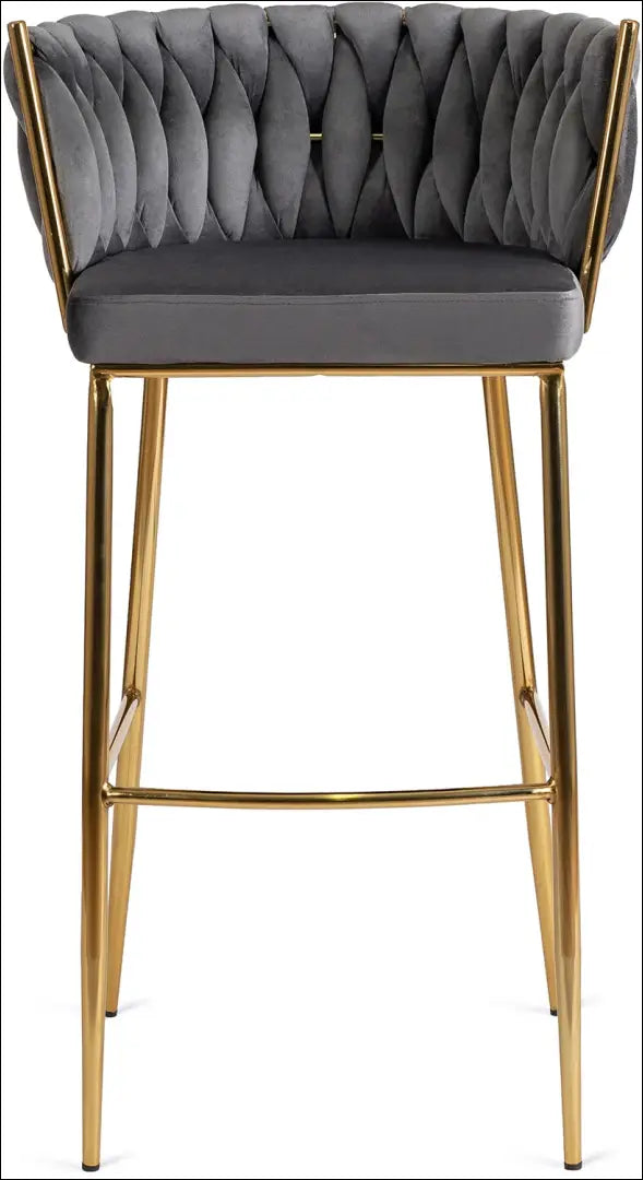 Baro kėdė su veliūro audiniu pilkos spalvos TE250 - €108 Save 15% 100-200, __label:Pristatymas 5-14 d.d., elite,