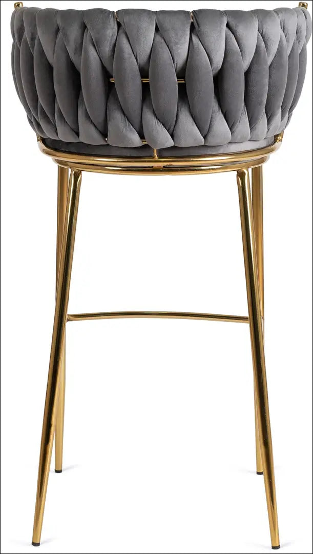 Baro kėdė su veliūro audiniu pilkos spalvos TE250 - €108 Save 15% 100-200, __label:Pristatymas 5-14 d.d., elite,
