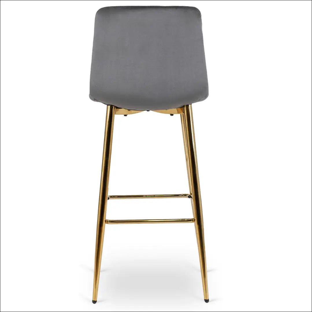 Baro kėdė su veliūro audiniu pilkos spalvos TE363 - €66 Save 15% 50-100, __label:Pristatymas 5-14 d.d., elite, Hokery,