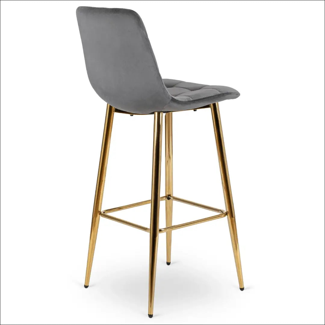 Baro kėdė su veliūro audiniu pilkos spalvos TE363 - €66 Save 15% 50-100, __label:Pristatymas 5-14 d.d., elite, Hokery,