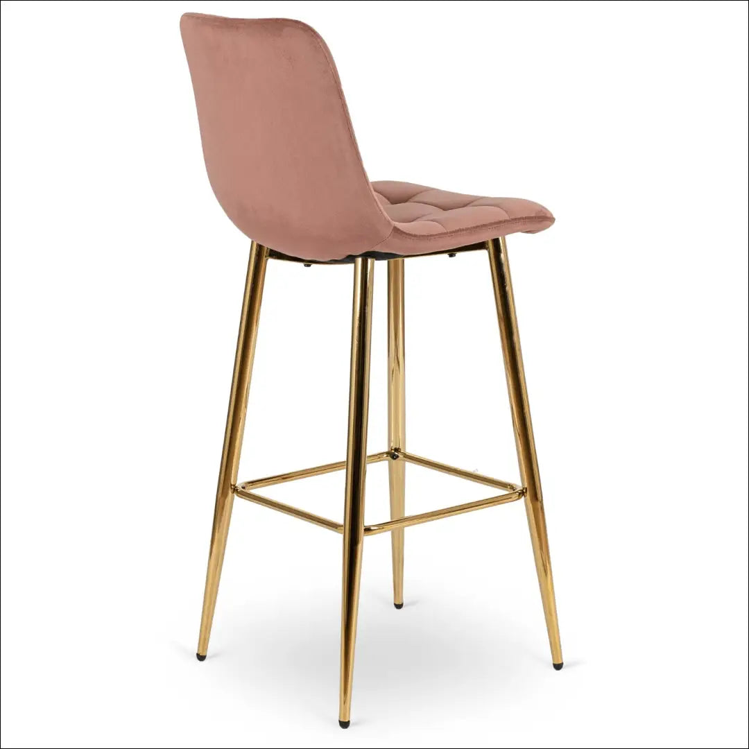 Baro kėdė su veliūro audiniu rožinės spalvos TE364 - €68 Save 15% 50-100, __label:Pristatymas 5-14 d.d., elite, Hokery,