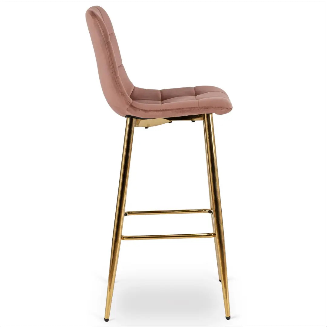 Baro kėdė su veliūro audiniu rožinės spalvos TE364 - €68 Save 15% 50-100, __label:Pristatymas 5-14 d.d., elite, Hokery,