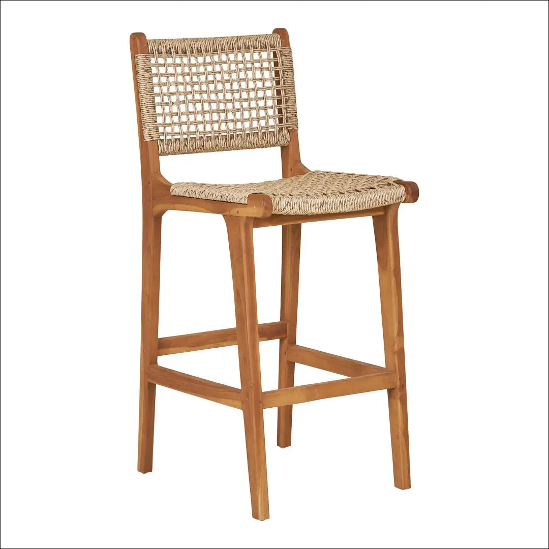 Baro kėdė tikmedis natūralus RD1054 - €356 Save 15% __label:Pristatymas 5-14 d.d., Bar & Counter chairs, Natūrali,
