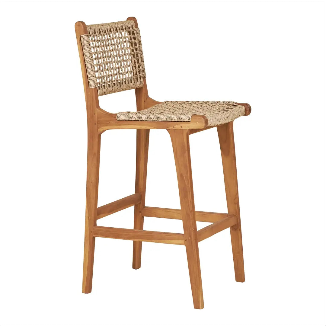 Baro kėdė tikmedis natūralus RD1054 - €356 Save 15% __label:Pristatymas 5-14 d.d., Bar & Counter chairs, Natūrali,