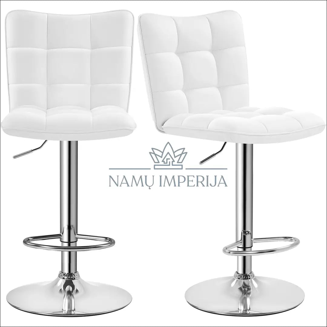 Baro kėdė VI1014 €49 Save 50% 25 50, __label:Pristatymas 1 2 d.d., baro kedes, color balta, material eko oda €25 to €50