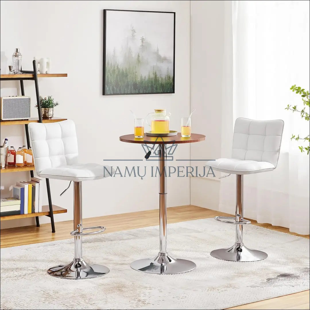Baro kėdė VI1014 €49 Save 50% 25 50, __label:Pristatymas 1 2 d.d., baro kedes, color balta, material eko oda €25 to €50