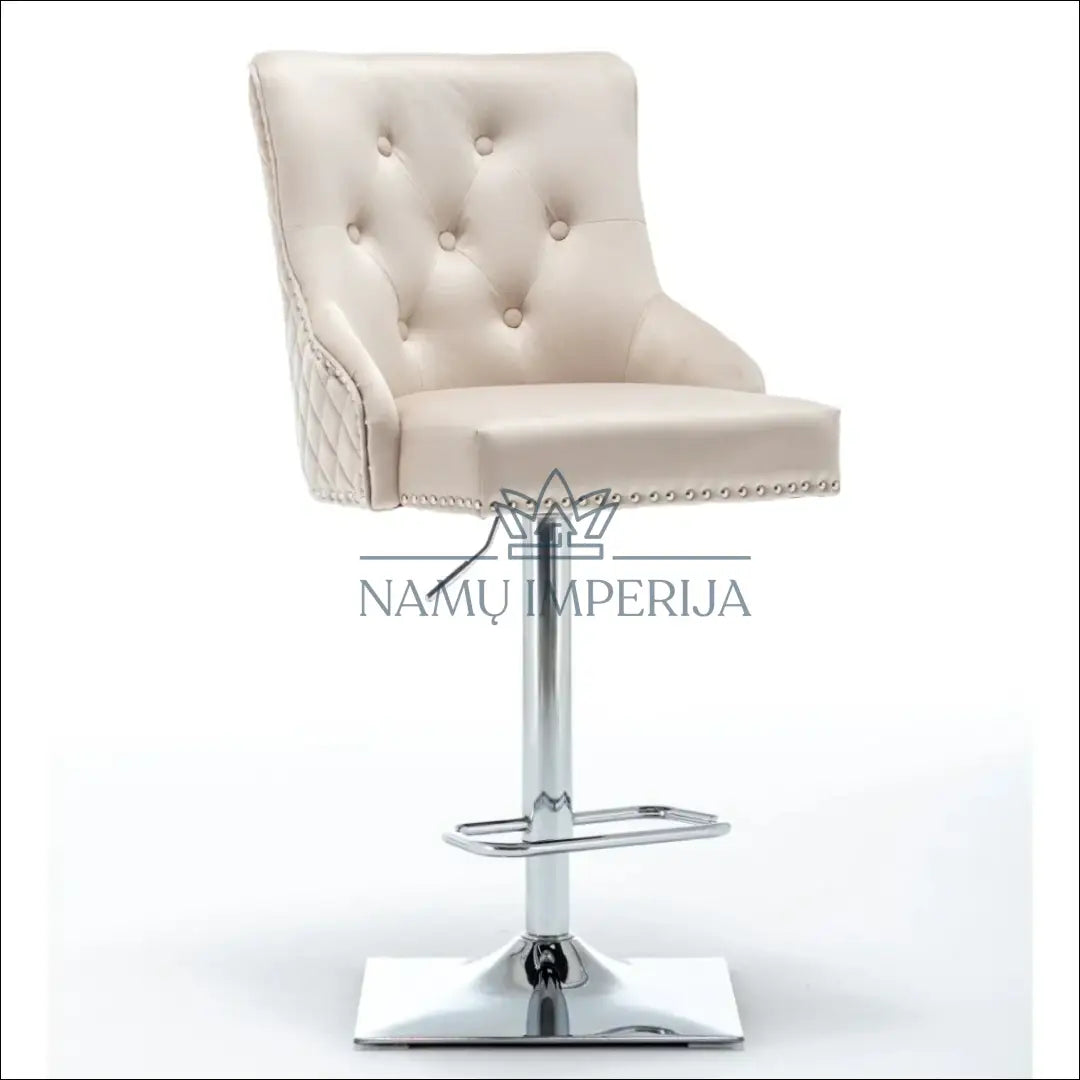Baro kėdė VI1034 - €140 Save 50% 100-200, __label:Pristatymas 1-2 d.d., baro-kedes, color-kremas, material-aksomas €100