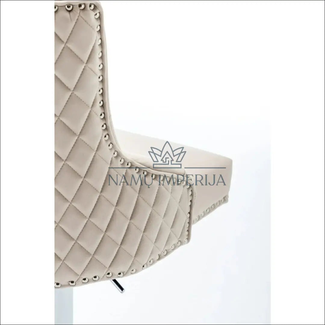 Baro kėdė VI1034 - €140 Save 50% 100-200, __label:Pristatymas 1-2 d.d., baro-kedes, color-kremas, material-aksomas €100