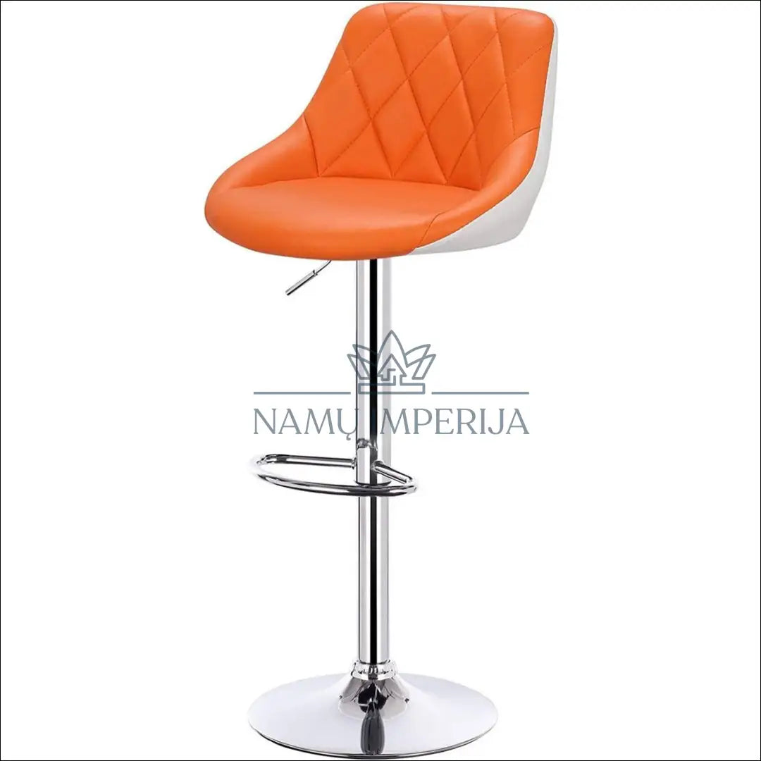 Baro kėdė VI1040 - €57 Save 50% 50-100, __label:Pristatymas 1-2 d.d., baro-kedes, color-balta, color-oranzine €50