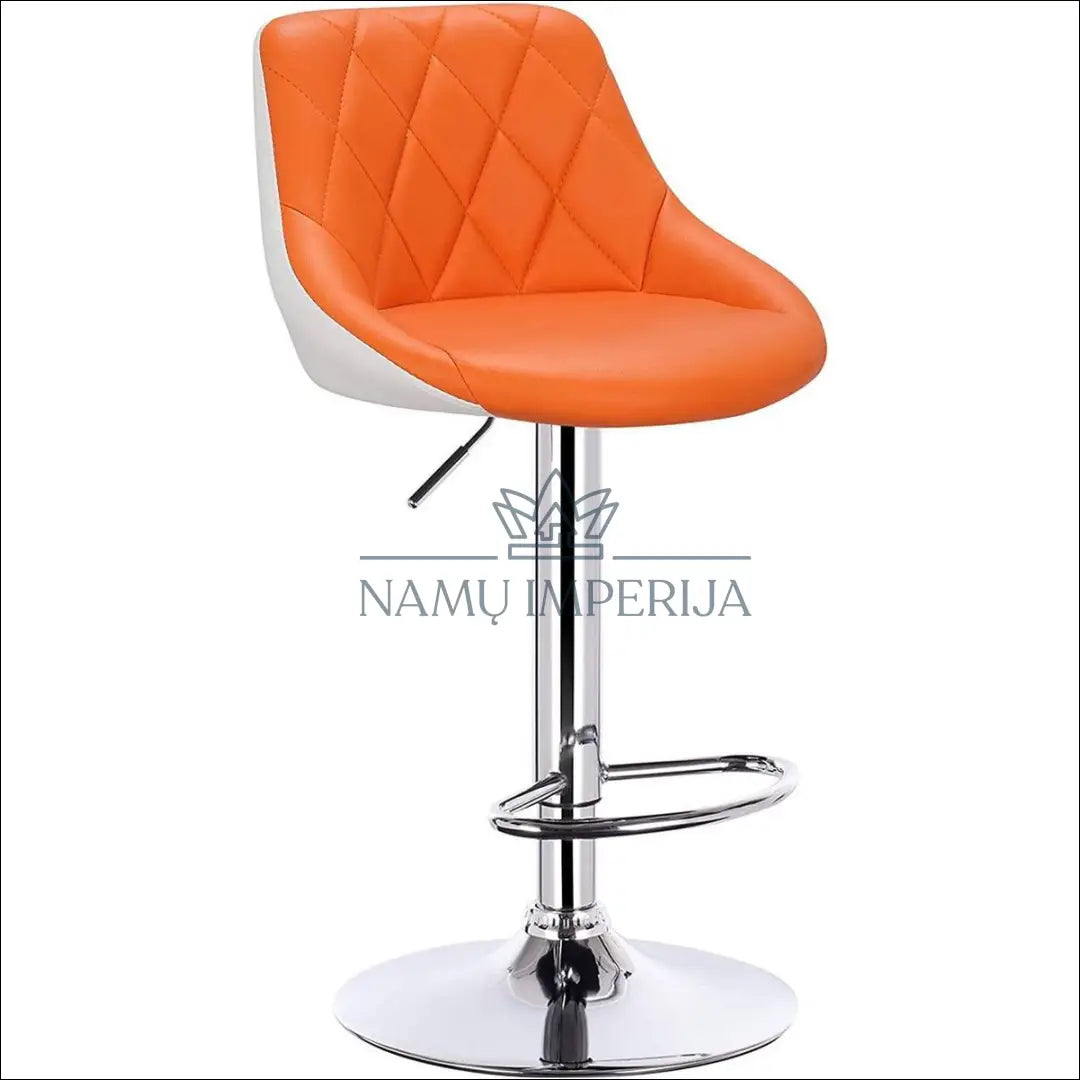 Baro kėdė VI1040 - €57 Save 50% 50-100, __label:Pristatymas 1-2 d.d., baro-kedes, color-balta, color-oranzine €50