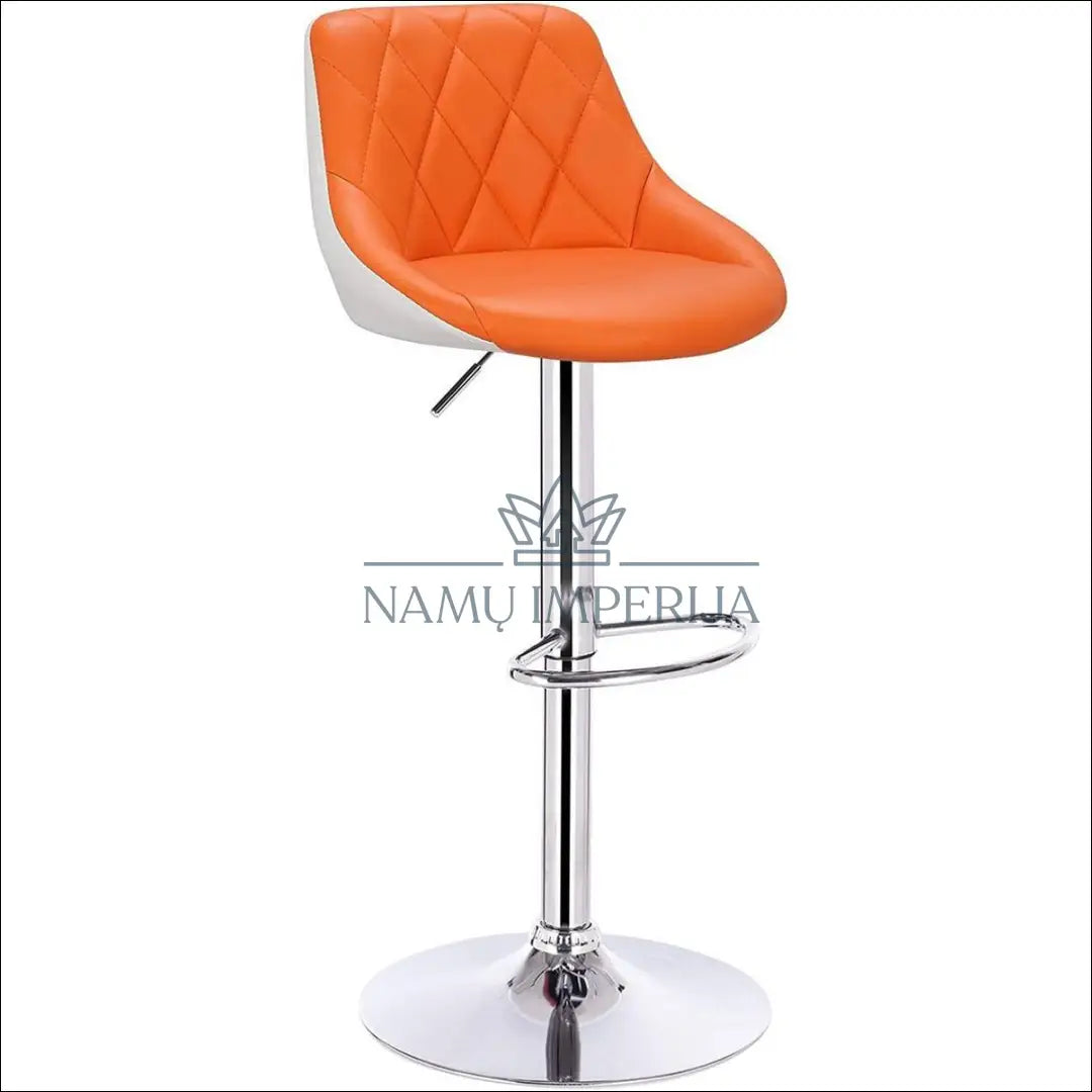 Baro kėdė VI1040 - €57 Save 50% 50-100, __label:Pristatymas 1-2 d.d., baro-kedes, color-balta, color-oranzine €50