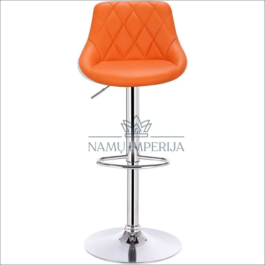 Baro kėdė VI1040 - €57 Save 50% 50-100, __label:Pristatymas 1-2 d.d., baro-kedes, color-balta, color-oranzine €50