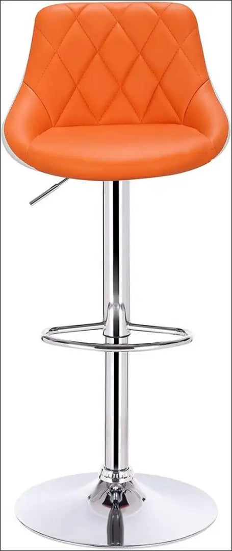 Baro kėdė VI1040 - €57 Save 50% 50-100, __label:Pristatymas 1-2 d.d., baro-kedes, color-balta, color-oranzine €50