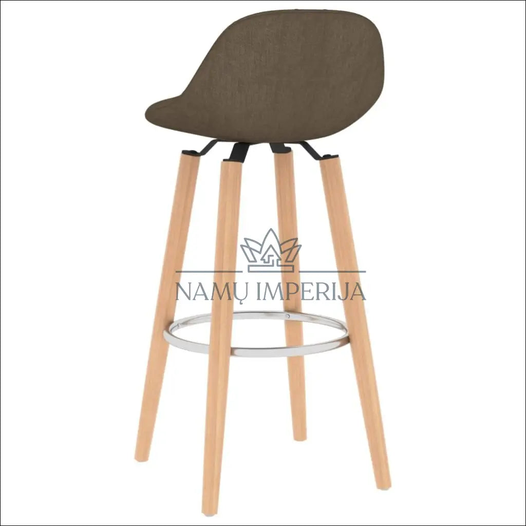 Baro kėdė VI1069 - €49 Save 50% 25-50, __label:Pristatymas 1-2 d.d., baro-kedes, color-ruda, material-gobelenas €25