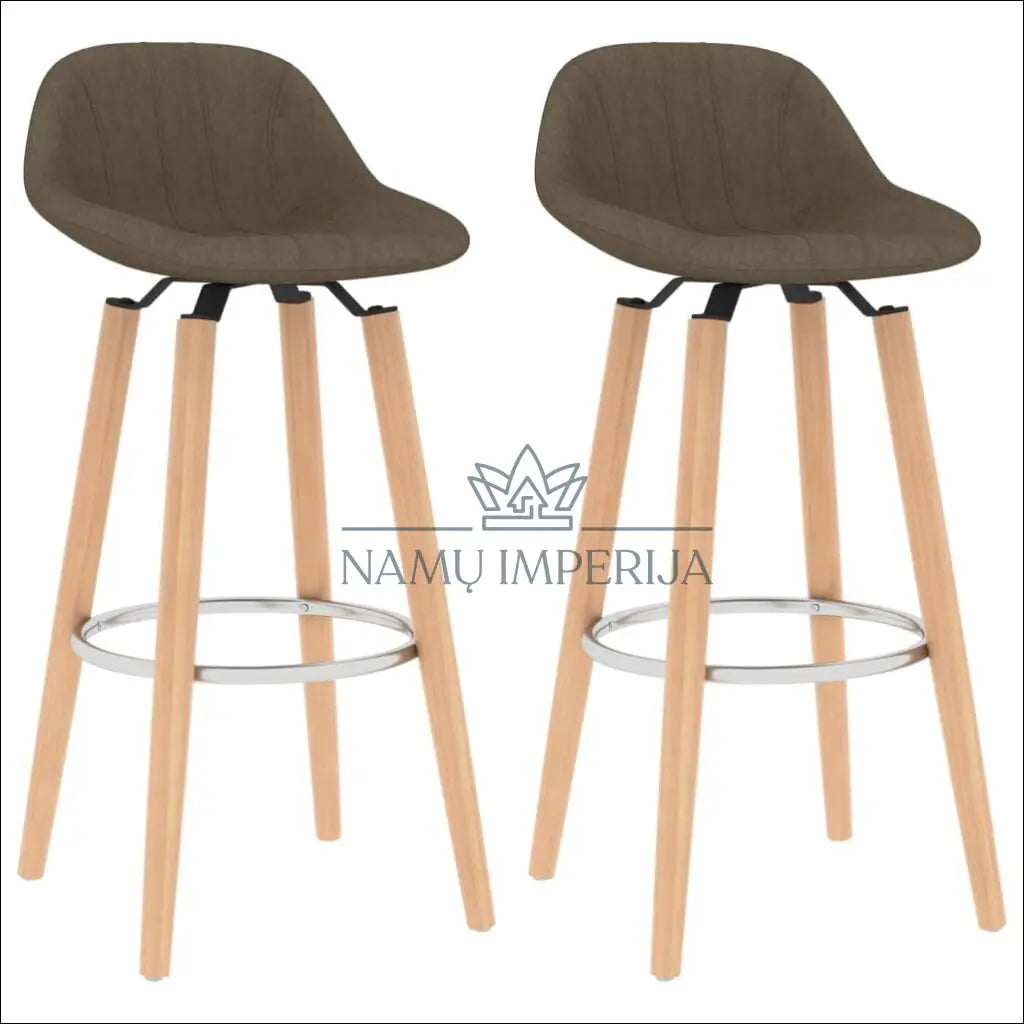 Baro kėdė VI1069 - €49 Save 50% 25-50, __label:Pristatymas 1-2 d.d., baro-kedes, color-ruda, material-gobelenas €25