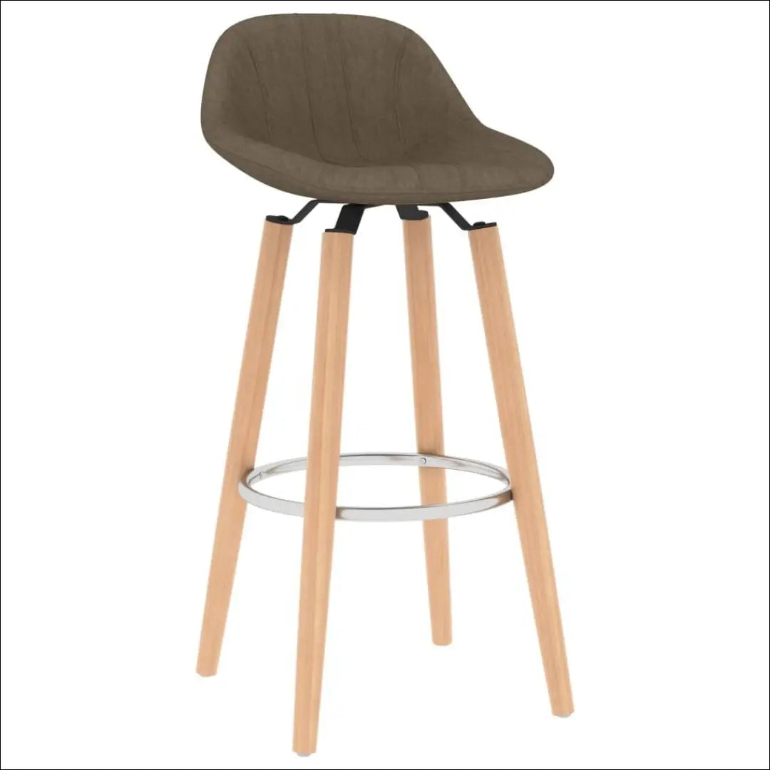 Baro kėdė VI1069 - €49 Save 50% 25-50, __label:Pristatymas 1-2 d.d., baro-kedes, color-ruda, material-gobelenas €25
