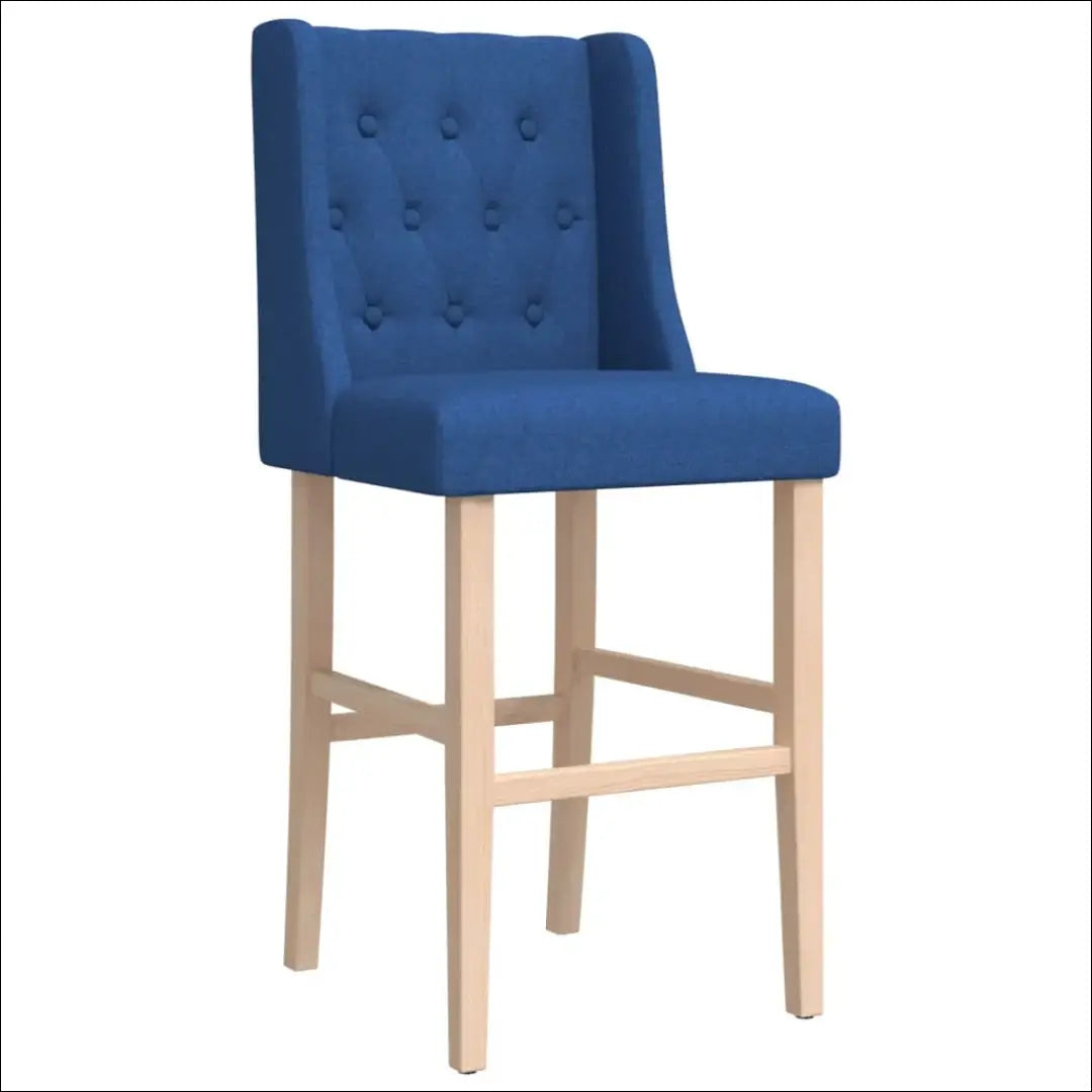 Baro kėdė VI1074 - €43 Save 50% 25-50, __label:Pristatymas 1-2 d.d., baro-kedes, color-melyna, material-gobelenas €25