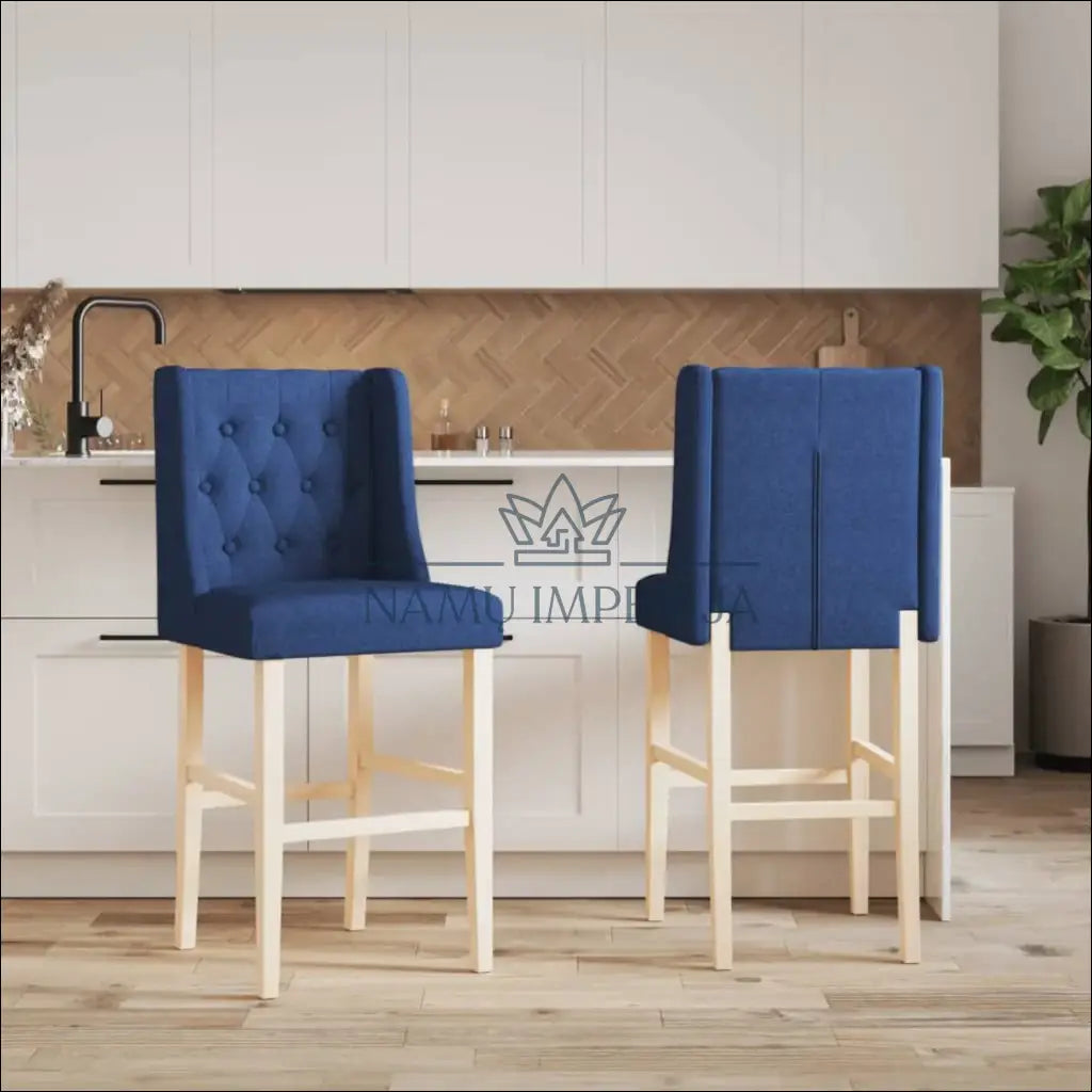 Baro kėdė VI1074 - €43 Save 50% 25-50, __label:Pristatymas 1-2 d.d., baro-kedes, color-melyna, material-gobelenas €25