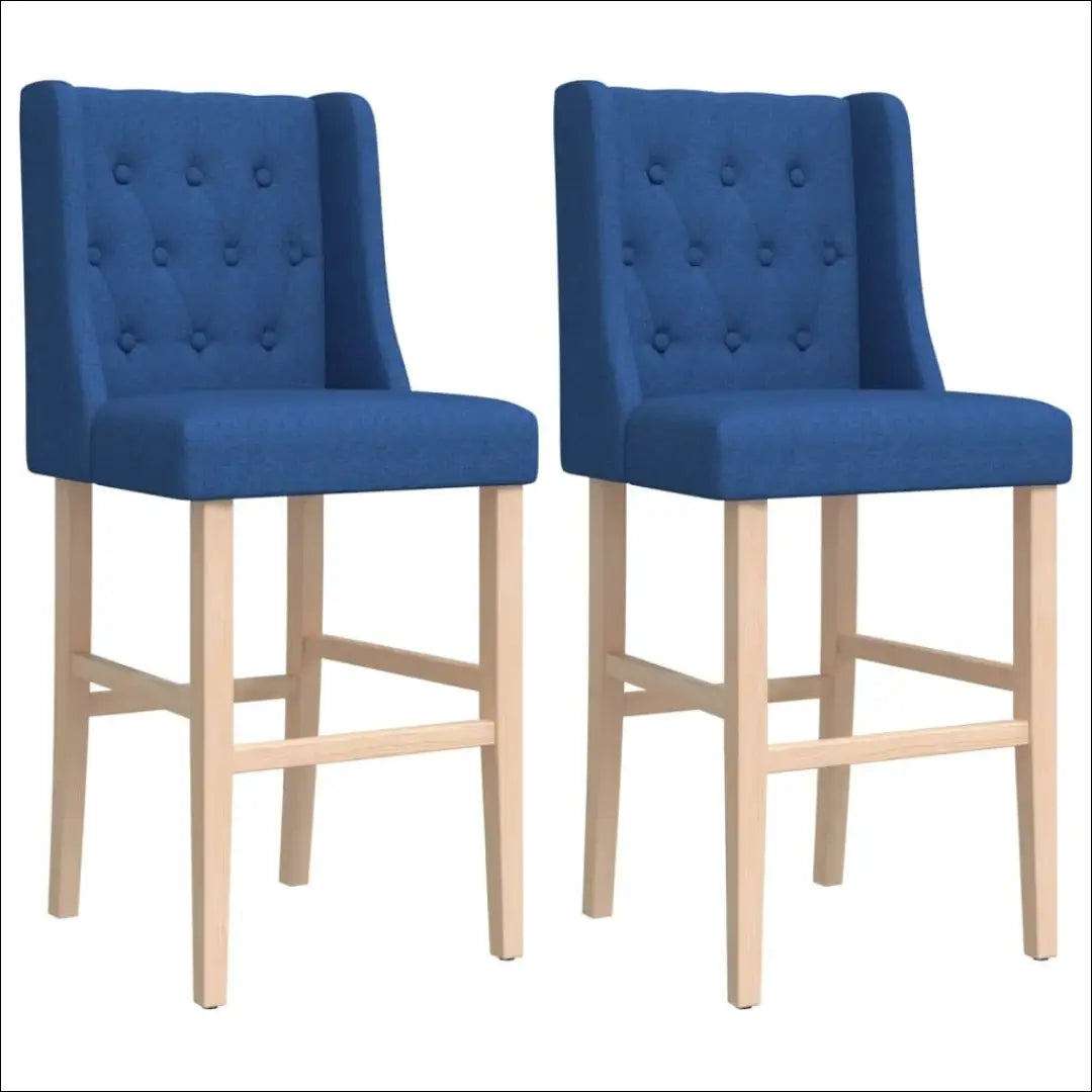 Baro kėdė VI1074 - €43 Save 50% 25-50, __label:Pristatymas 1-2 d.d., baro-kedes, color-melyna, material-gobelenas €25