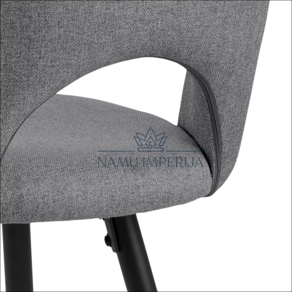 Baro kėdė VI1079 - €65 Save 50% 50-100, __label:Pristatymas 1-2 d.d., baro-kedes, color-pilka, material-gobelenas €50