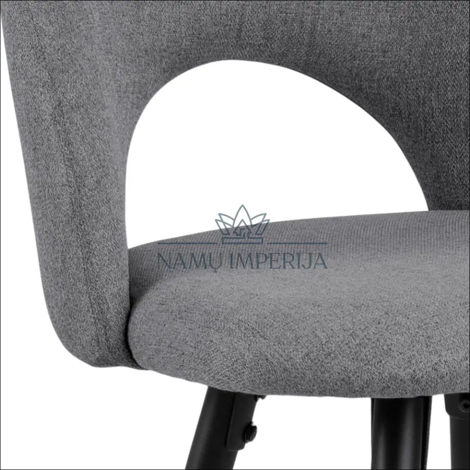 Baro kėdė VI1079 - €65 Save 50% 50-100, __label:Pristatymas 1-2 d.d., baro-kedes, color-pilka, material-gobelenas €50